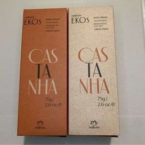 NEW Castanha Hand and Foot Cream Duo